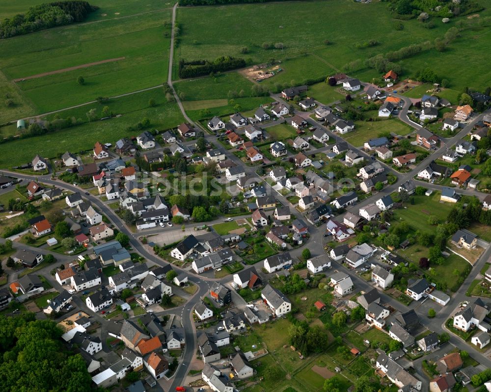 Girkenroth aus der Vogelperspektive: Ortsansicht der Ortsgemeinde Girkenroth im Bundesland Rheinland-Pfalz