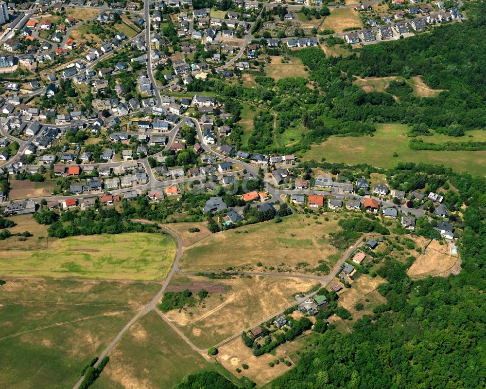 Luftbild Göttschied - Ortsansicht der Ortsgemeinde Göttschied im Bundesland Rheinland-Pfalz