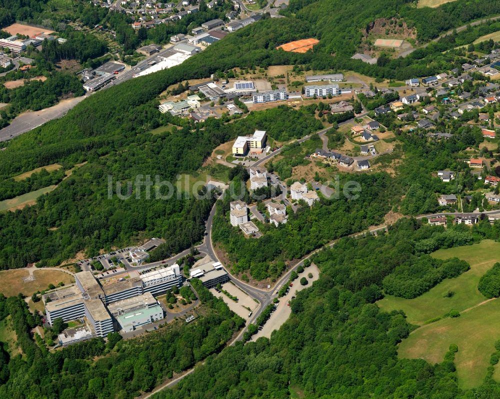 Luftaufnahme Göttschied - Ortsansicht der Ortsgemeinde Göttschied im Bundesland Rheinland-Pfalz