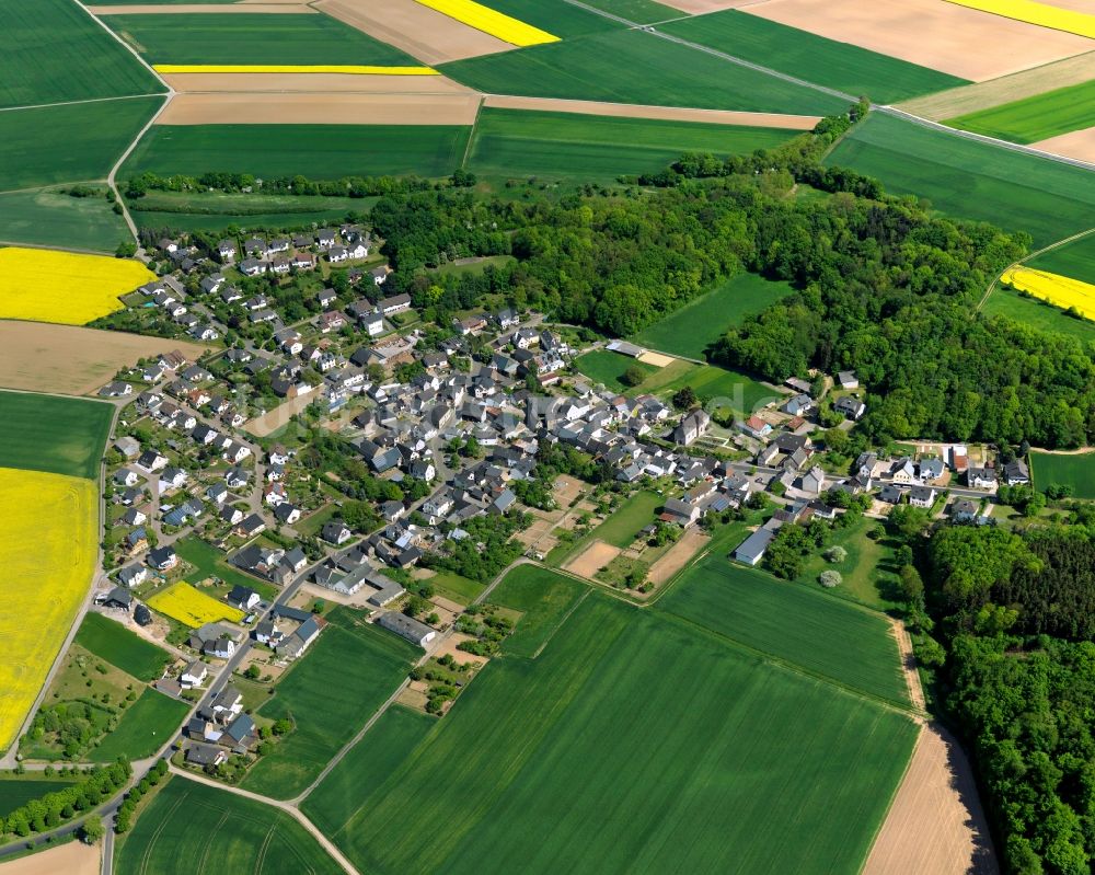 Luftbild Kalt - Ortsansicht der Ortsgemeinde Kalt im Bundesland Rheinland-Pfalz