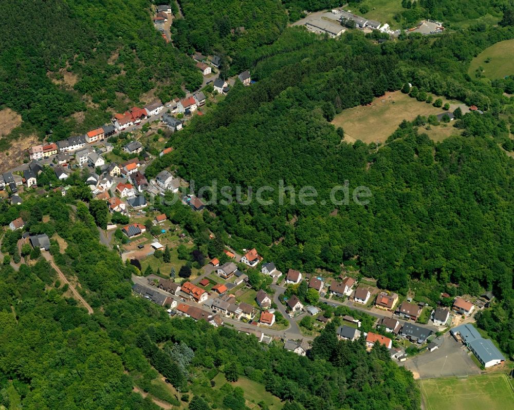 Luftbild Kirchenbollenbach - Ortsansicht der Ortsgemeinde Kirchenbollenbach im Bundesland Rheinland-Pfalz