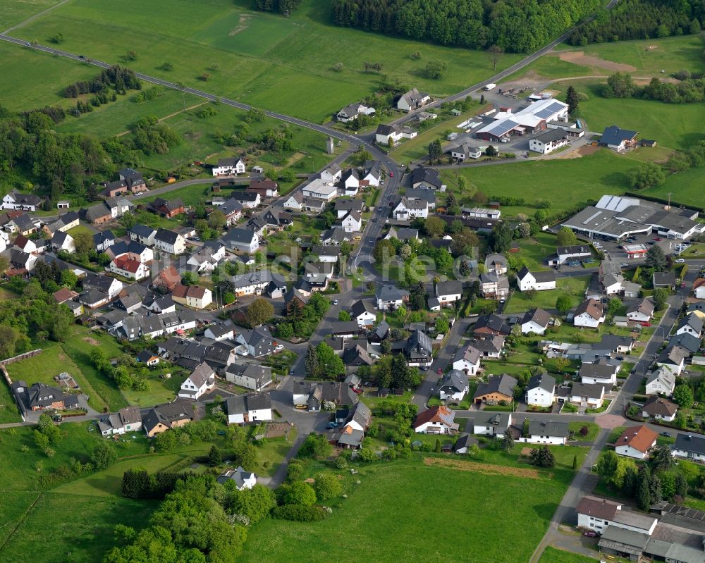 Luftaufnahme Kölbingen - Ortsansicht der Ortsgemeinde Kölbingen im Bundesland Rheinland-Pfalz