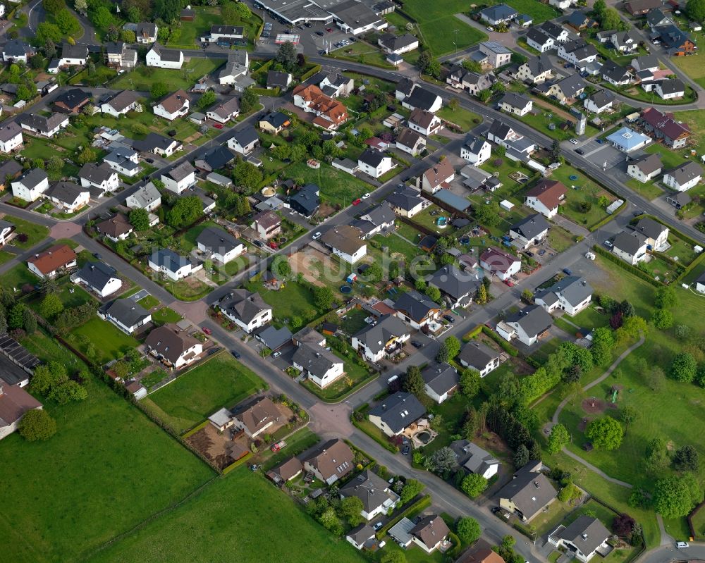 Kölbingen von oben - Ortsansicht der Ortsgemeinde Kölbingen im Bundesland Rheinland-Pfalz