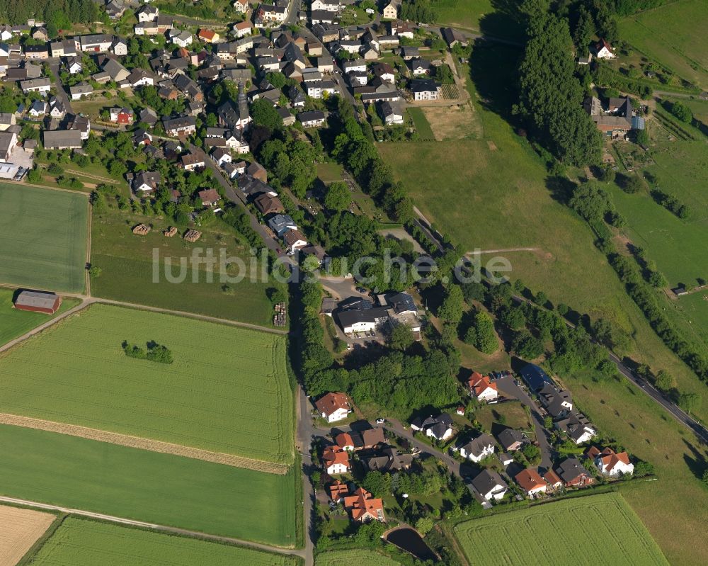 Luftbild Klingelbach - Ortsansicht der Ortsgemeinde Klingelbach im Bundesland Rheinland-Pfalz