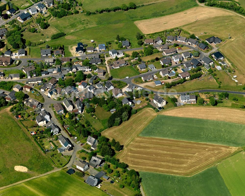 Luftbild Masburg - Ortsansicht der Ortsgemeinde Masburg im Bundesland Rheinland-Pfalz