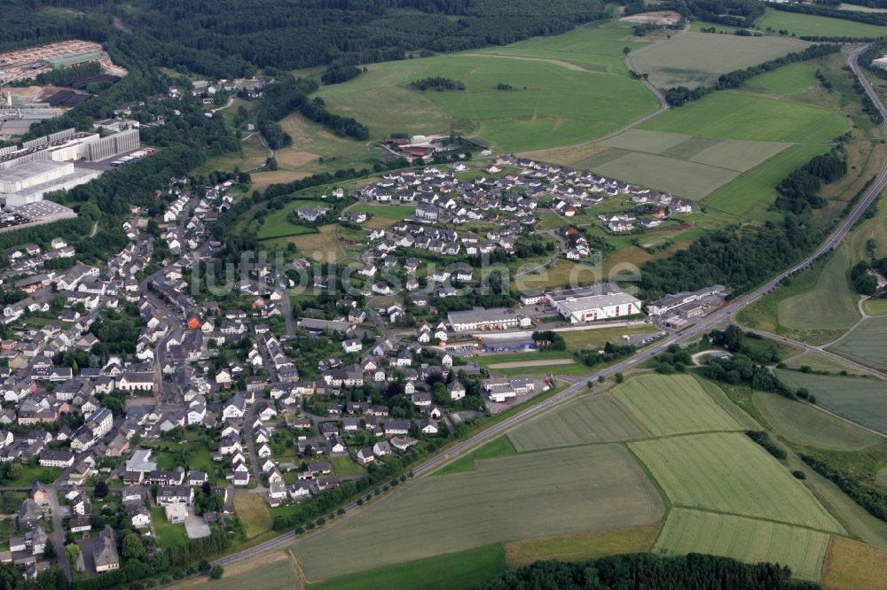 Luftaufnahme Morbach - Ortsansicht der Ortsgemeinde Morbach im Bundesland Rheinland-Pfalz