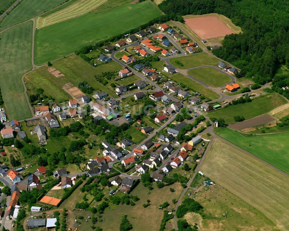 Luftbild Rückweiler - Ortsansicht der Ortsgemeinde Rückweiler im Bundesland Rheinland-Pfalz