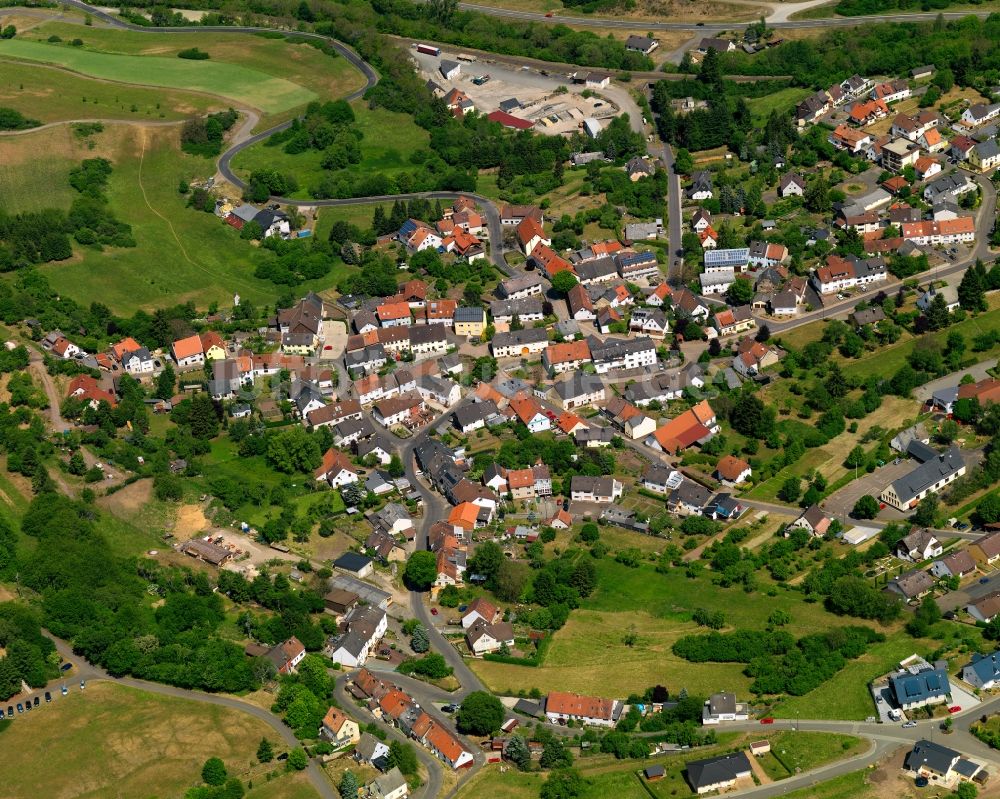 Luftbild Ruschberg - Ortsansicht der Ortsgemeinde Ruschberg im Bundesland Rheinland-Pfalz