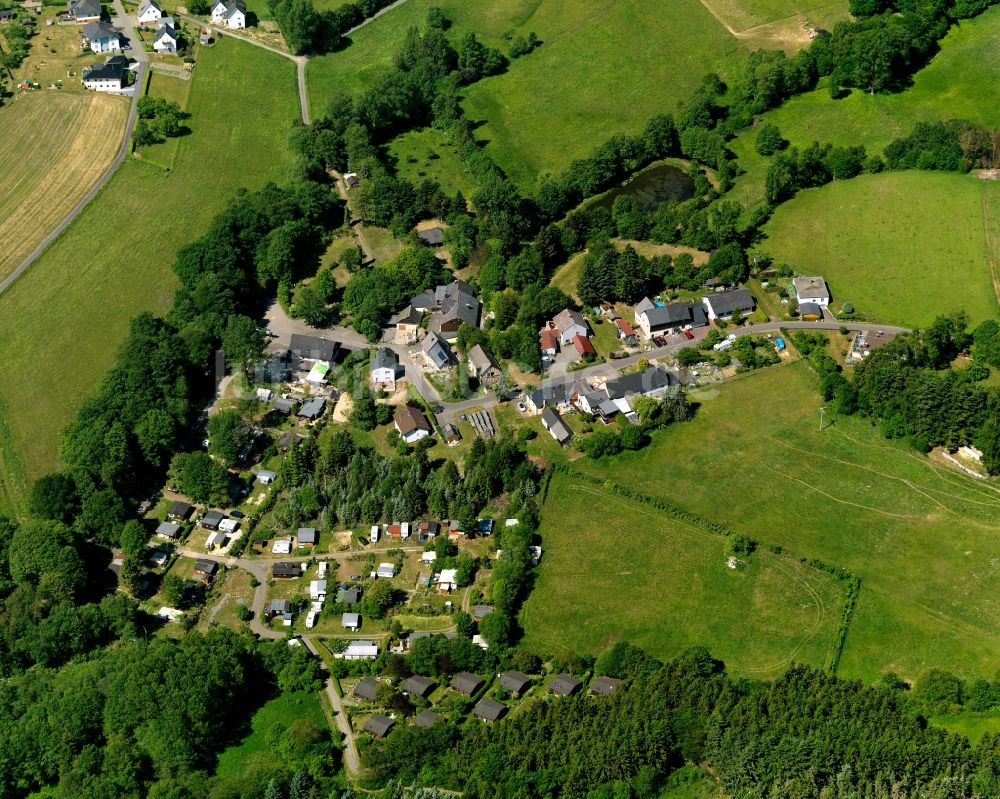 Luftbild Schauren - Ortsansicht der Ortsgemeinde Schauren im Bundesland Rheinland-Pfalz