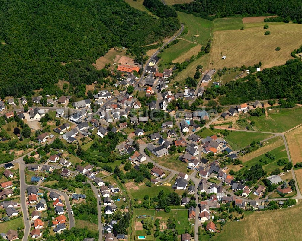 Luftbild Schmidthachenbach - Ortsansicht der Ortsgemeinde Schmidthachenbach im Bundesland Rheinland-Pfalz