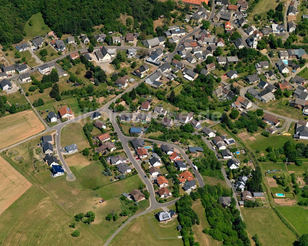 Luftaufnahme Schmidthachenbach - Ortsansicht der Ortsgemeinde Schmidthachenbach im Bundesland Rheinland-Pfalz