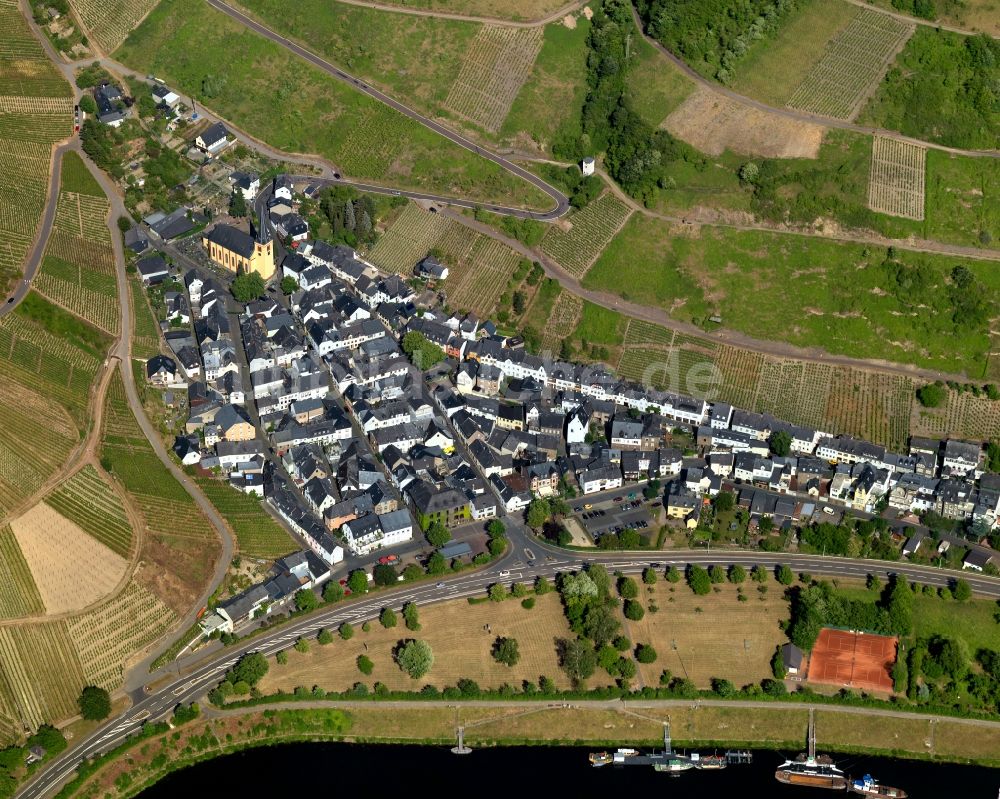 Luftbild Senheim (Mosel) - Ortsansicht der Ortsgemeinde Senheim im Bundesland Rheinland-Pfalz