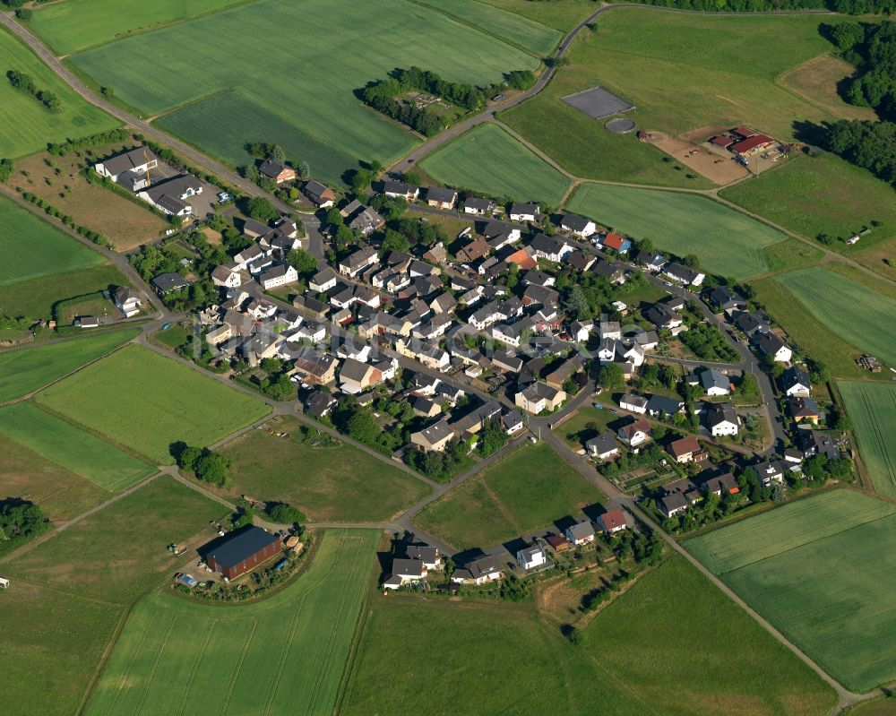 Luftbild Steinsberg - Ortsansicht der Ortsgemeinde Steinsberg im Bundesland Rheinland-Pfalz