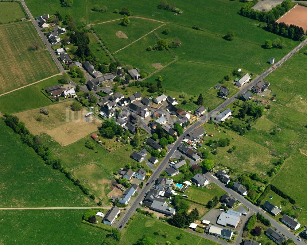 Luftaufnahme Stockhausen-Illfurth - Ortsansicht der Ortsgemeinde Stockhausen-Illfurth im Bundesland Rheinland-Pfalz