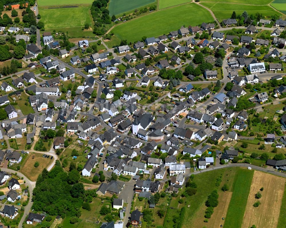 Urbar aus der Vogelperspektive: Ortsansicht der Ortsgemeinde Urbar im Bundesland Rheinland-Pfalz