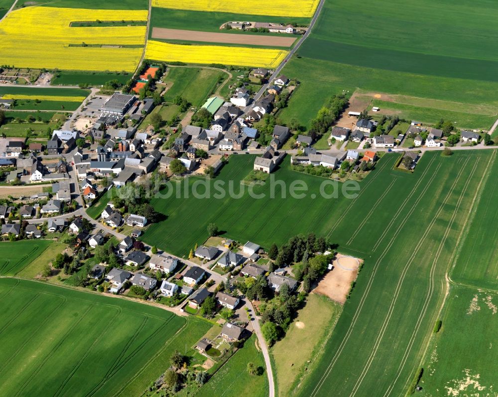 Luftbild Welling - Ortsansicht der Ortsgemeinde Welling im Bundesland Rheinland-Pfalz