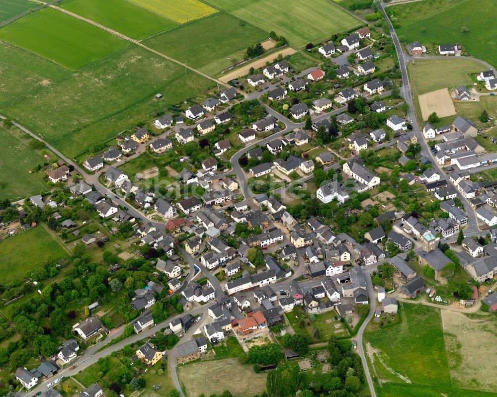 Welterod von oben - Ortsansicht der Ortsgemeinde Welterod im Bundesland Rheinland-Pfalz