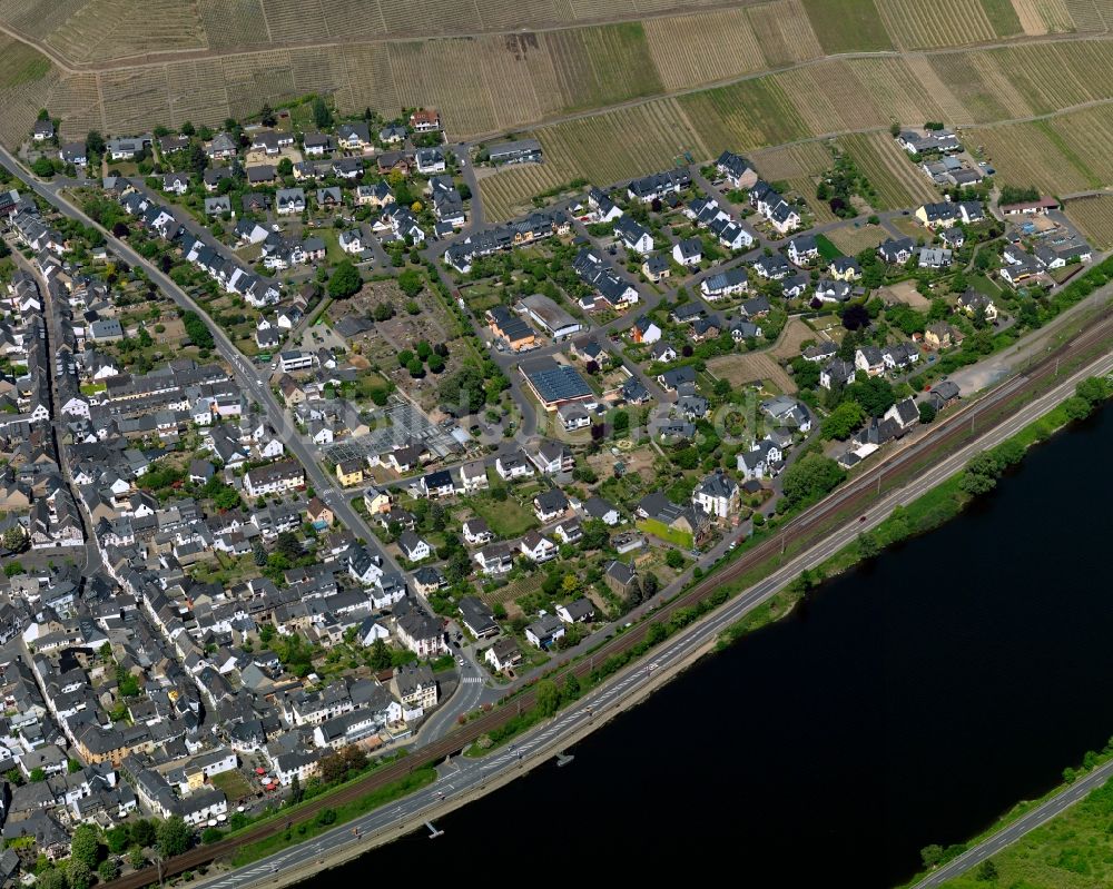 Luftbild Winningen - Ortsansicht der Ortsgemeinde Winningen im Bundesland Rheinland-Pfalz