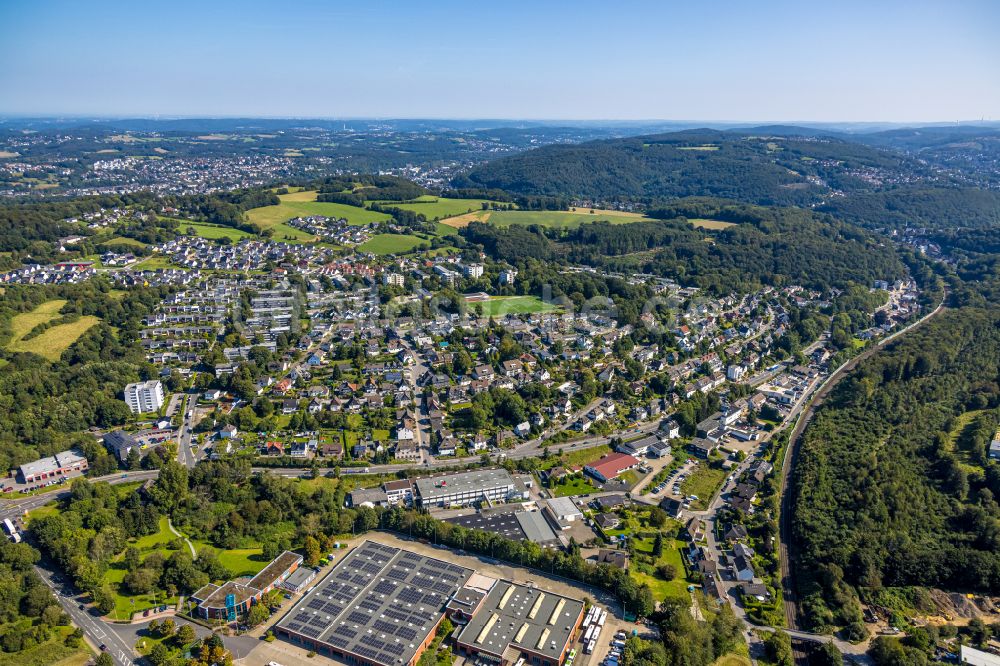 Luftbild Ennepetal - Ortsansicht im Ortsteil Büttenberg in Ennepetal im Bundesland Nordrhein-Westfalen, Deutschland