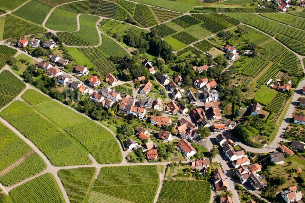 Bühl aus der Vogelperspektive: Ortsansicht im Ortsteil Eisental in Bühl im Bundesland Baden-Württemberg