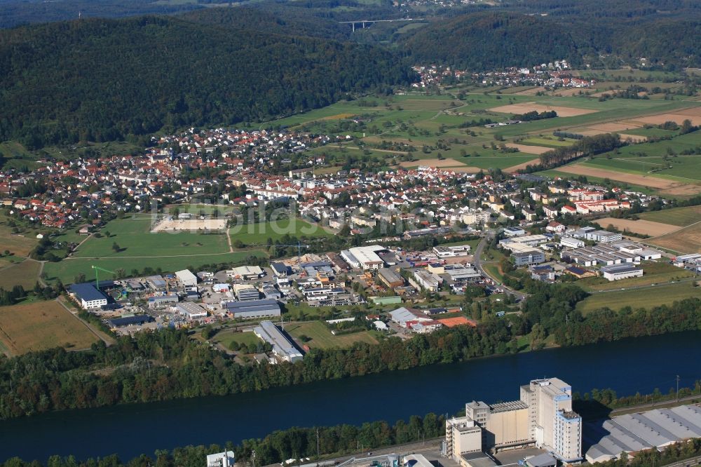 Rheinfelden (Baden) Von Oben - Ortsansicht Des Ortsteil Herten Von ...