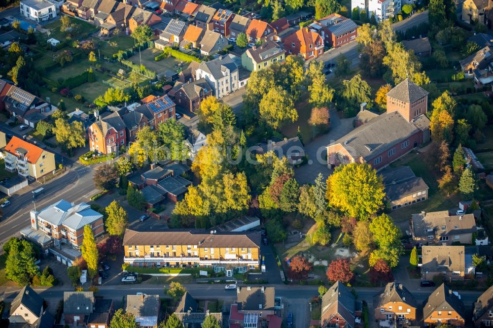 Luftaufnahme Werne - Ortsansicht im Ortsteil Ruhr Metropolitan Area in Werne im Bundesland Nordrhein-Westfalen