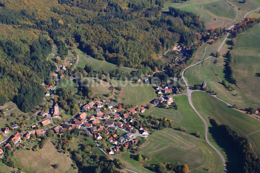 Luftaufnahme Steinen  Ortsansicht vom Ortsteil 