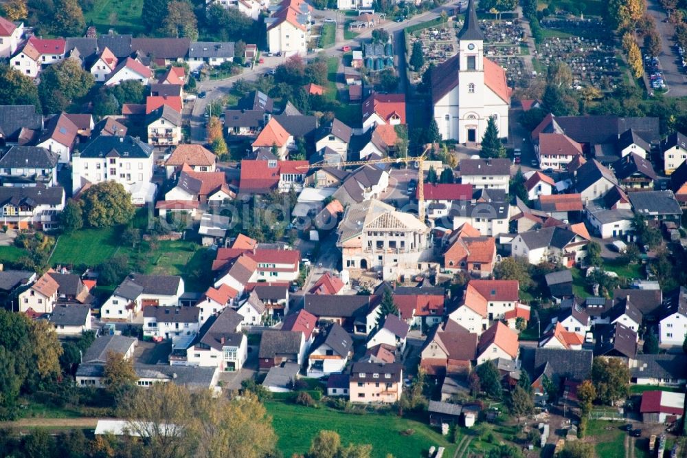 Appenweier aus der Vogelperspektive: Ortsansicht im Ortsteil Urloffen in Appenweier im Bundesland Baden-Württemberg