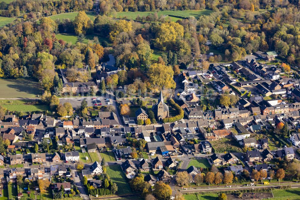 Paffendorf von oben - Ortsansicht in Paffendorf im Bundesland Nordrhein-Westfalen, Deutschland