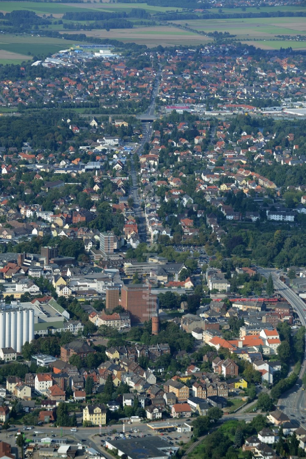 Luftbild Peine - Ortsansicht in Peine im Bundesland Niedersachsen