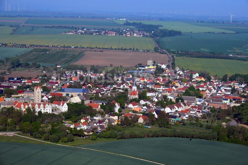 Luftbild Plötzkau - Ortsansicht in Plötzkau im Bundesland Sachsen-Anhalt, Deutschland