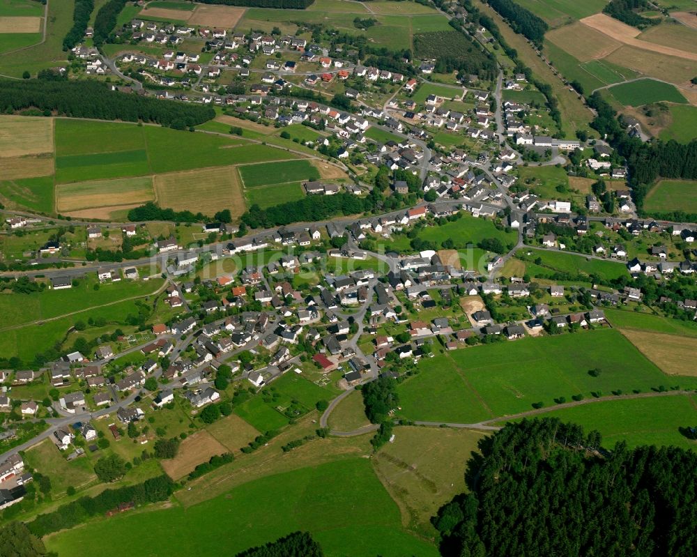 Banfe von oben - Ortsansicht am Rande von landwirtschaftlichen Feldern in Banfe im Bundesland Nordrhein-Westfalen, Deutschland