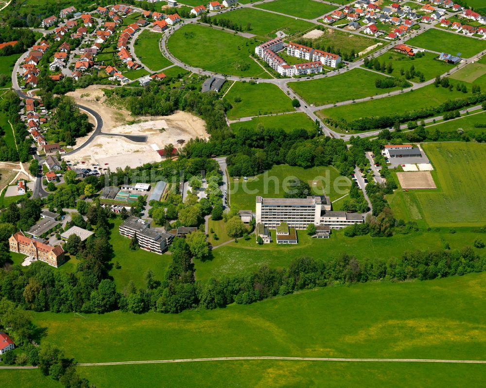 Luftaufnahme Riedlingen - Ortsansicht am Rande von landwirtschaftlichen Feldern in Riedlingen im Bundesland Baden-Württemberg, Deutschland