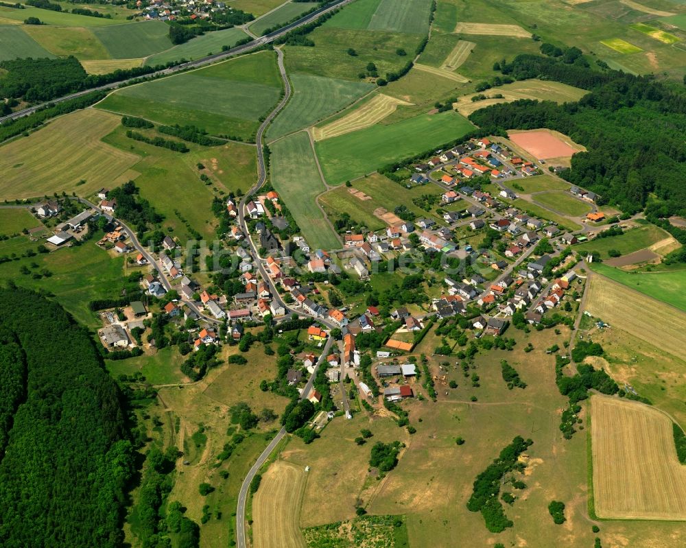 Luftbild Rückweiler - Ortsansicht von Rückweiler im Bundesland Rheinland-Pfalz