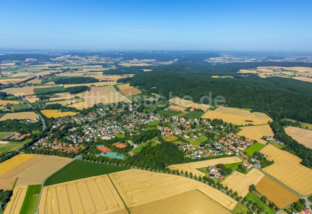 Luftbild Rödinghausen - Ortsansicht in Rödinghausen im Bundesland Nordrhein-Westfalen