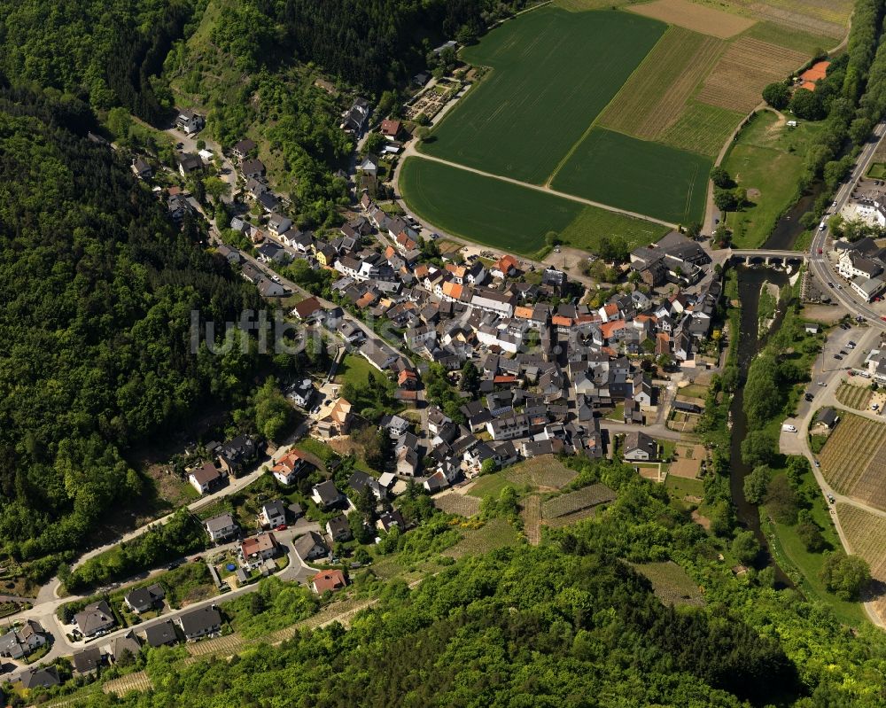 Luftbild Rech - Ortsansicht von Rech im Bundesland Rheinland-Pfalz