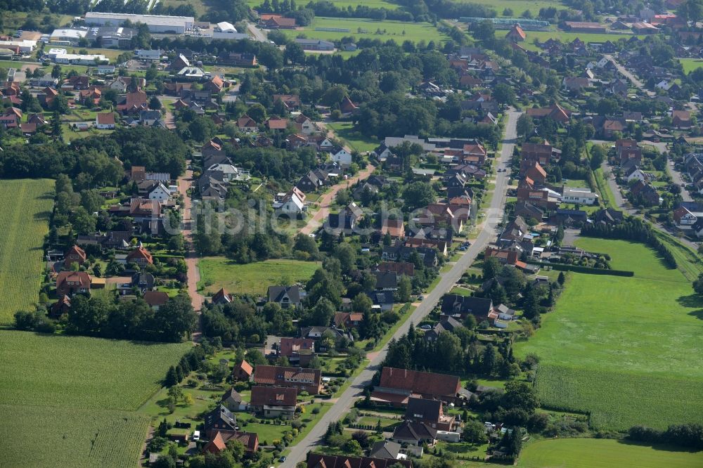 Rehburg-Loccum aus der Vogelperspektive: Ortsansicht von Rehburg im Bundesland Niedersachsen