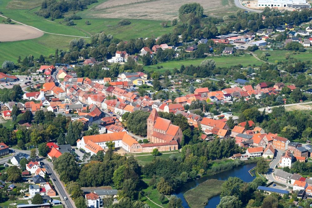 Luftbild Rehna - Ortsansicht in Rehna im Bundesland Mecklenburg-Vorpommern, Deutschland