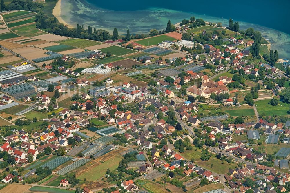 Luftbild Reichenau - Ortsansicht in Reichenau im Bundesland Baden-Württemberg, Deutschland