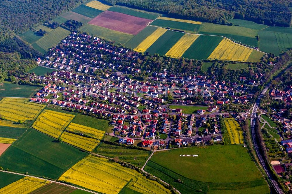 Luftbild Reichenberg - Ortsansicht in Reichenberg im Bundesland Bayern, Deutschland