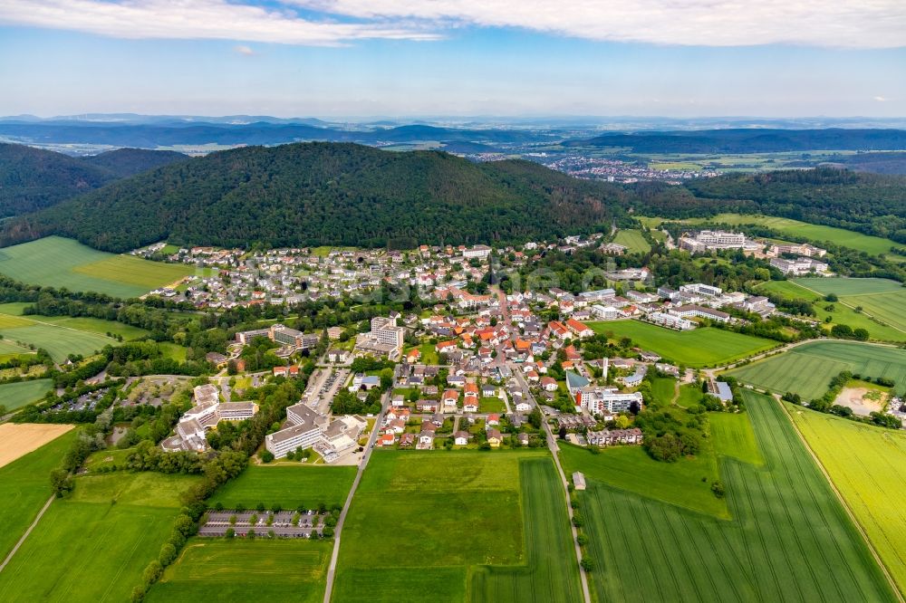 Luftbild Reinhardshausen - Ortsansicht in Reinhardshausen im Bundesland Hessen, Deutschland