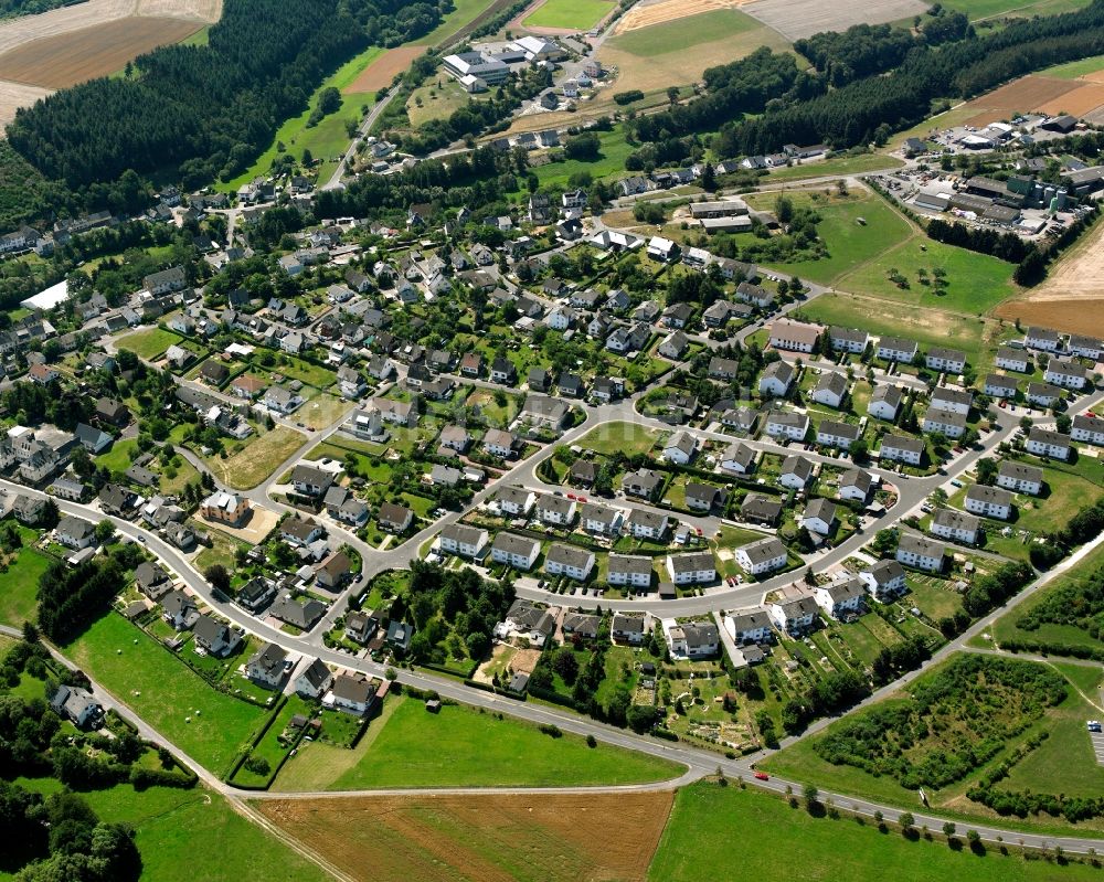 Rhaunen aus der Vogelperspektive: Ortsansicht in Rhaunen im Bundesland Rheinland-Pfalz, Deutschland