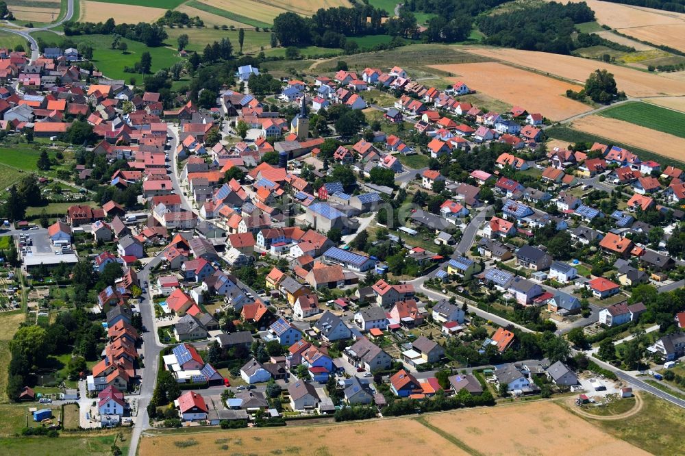 Luftaufnahme Rieden - Ortsansicht in Rieden im Bundesland Bayern, Deutschland