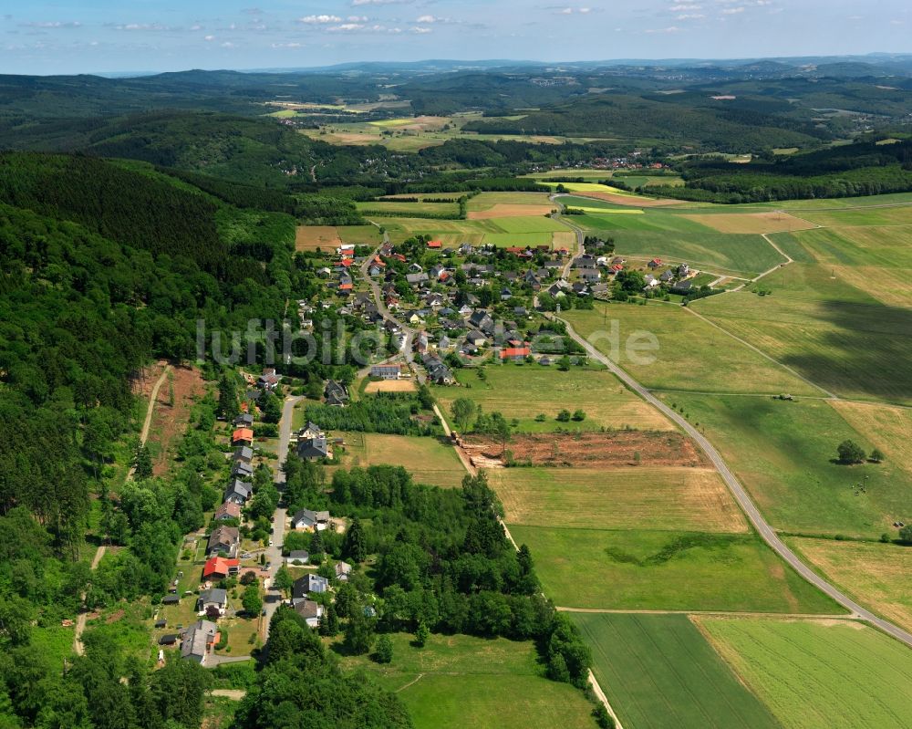 Luftaufnahme Rinzenberg - Ortsansicht von Rinzenberg im Bundesland Rheinland-Pfalz