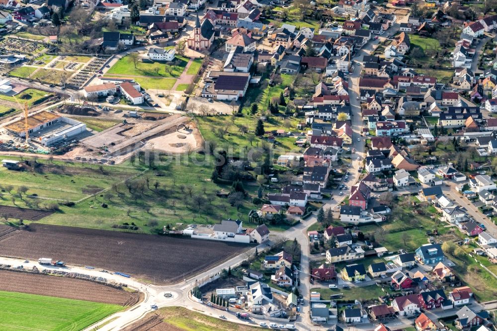 Rust aus der Vogelperspektive: Ortsansicht Ritterstraße in Rust im Bundesland Baden-Württemberg, Deutschland