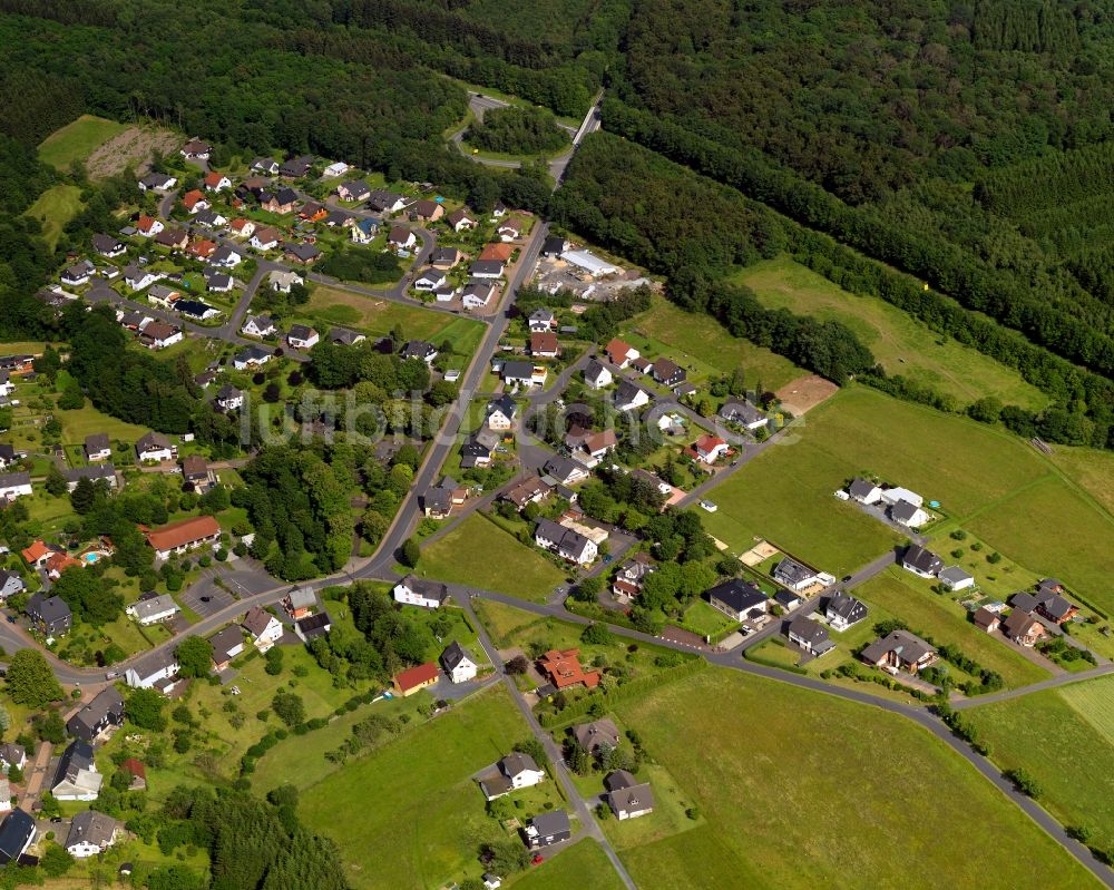 Luftaufnahme Rosenheim (Landkreis Altenkirchen) - Ortsansicht von Rosenheim (Landkreis Altenkirchen) im Bundesland Rheinland-Pfalz