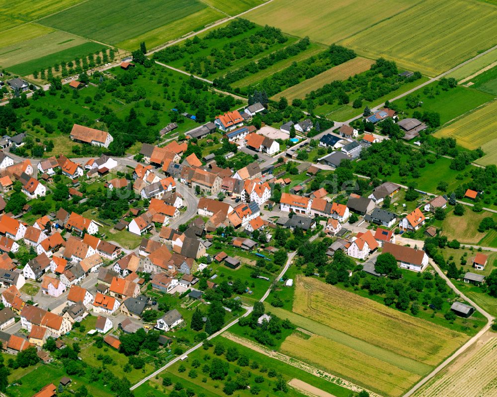 Luftbild Rottenburg am Neckar - Ortsansicht in Rottenburg am Neckar im Bundesland Baden-Württemberg, Deutschland