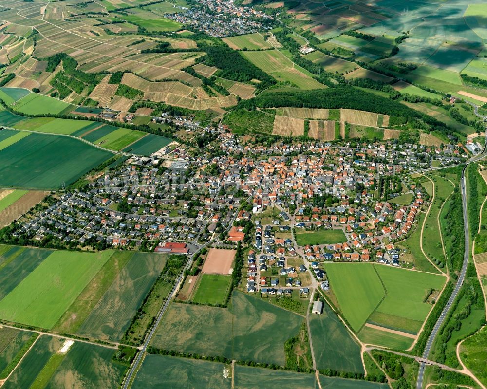 Luftaufnahme Roxheim - Ortsansicht von Roxheim im Bundesland Rheinland-Pfalz