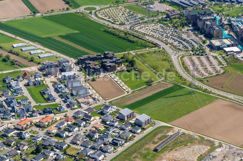 Rust von oben - Ortsansicht in Rust im Bundesland Baden-Württemberg, Deutschland