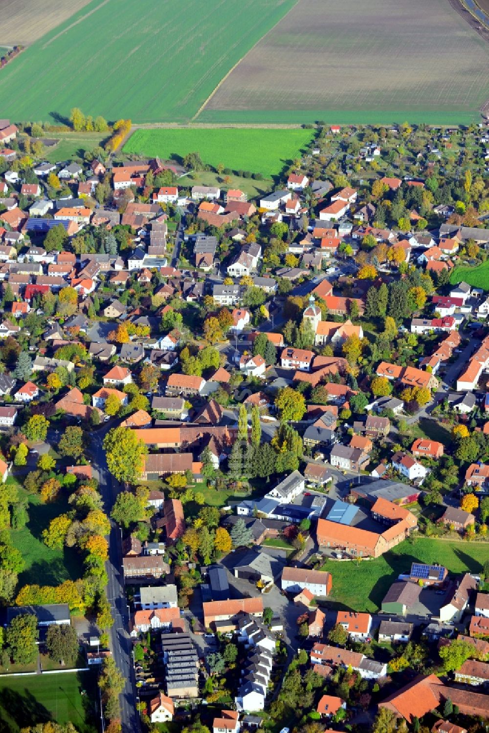 Luftaufnahme Salzdahlum - Ortsansicht von Salzdahlum im Bundesland Niedersachsen